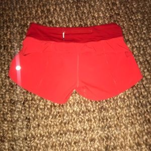 Lululemon NWOT Size 4 Speed Shorts
